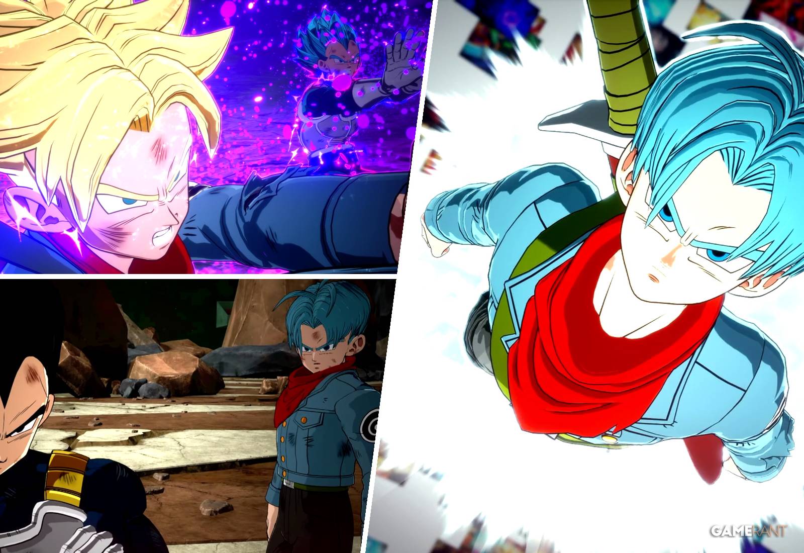All Future Trunks Endings and Choices in Dragon Ball: Sparking! ZERO, image size:1600x1100