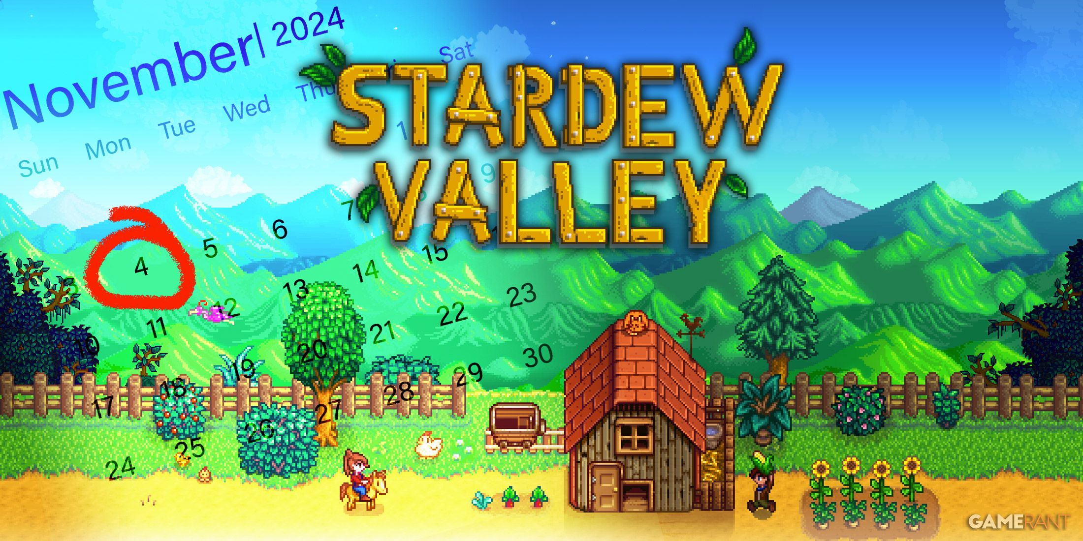 4 ноября станет огромным днем ​​для фанатов Stardew Valley