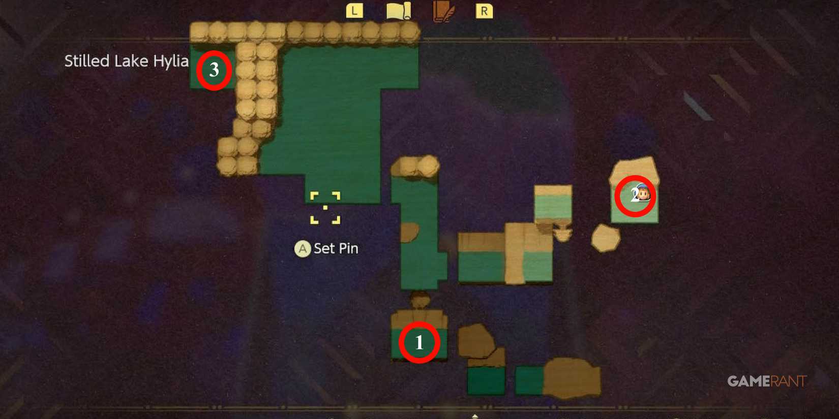 stilled lake hylia tri's friends location