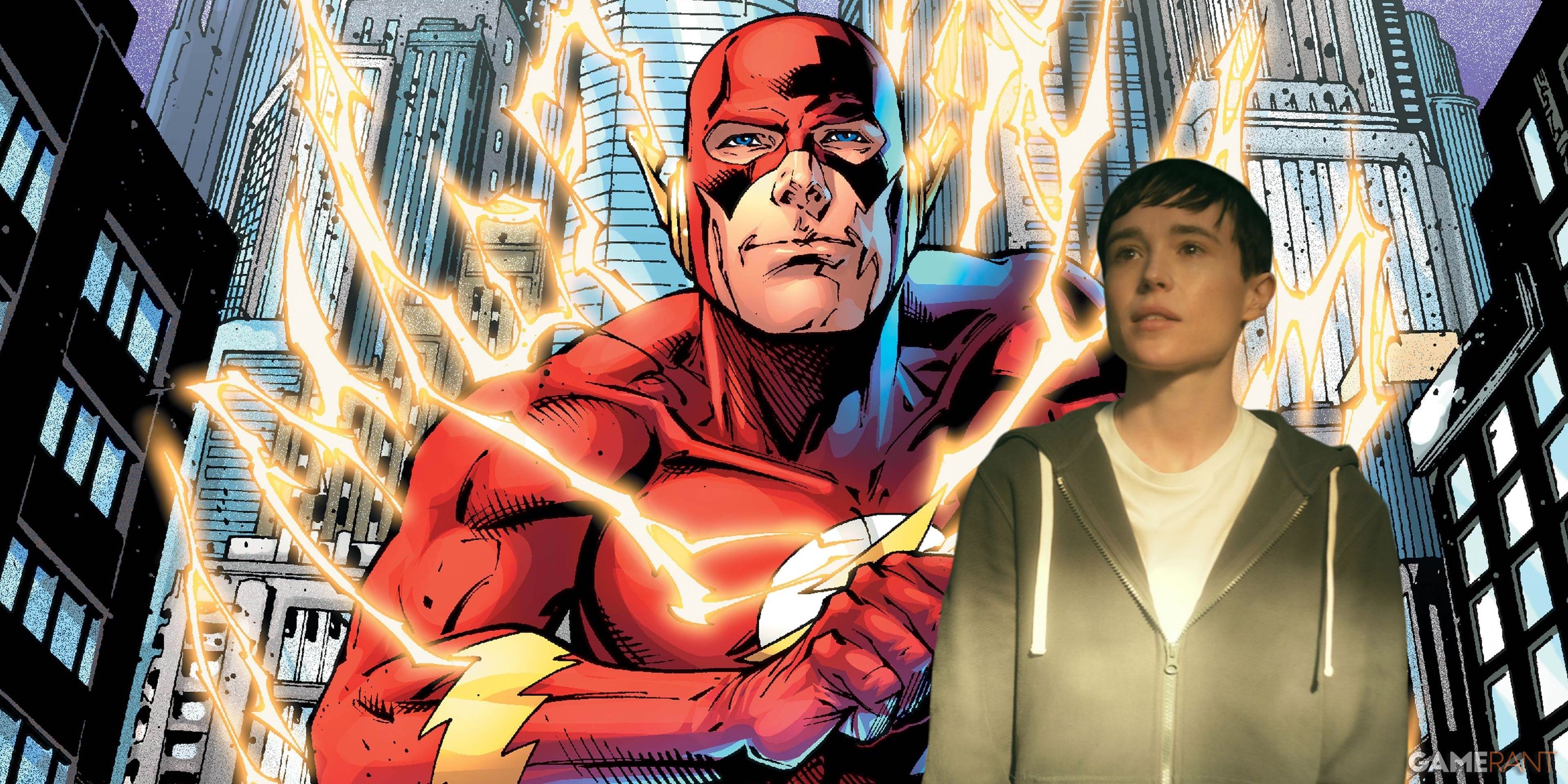 Elliot Page Rocks The Flash Costume in Epic Fan Art