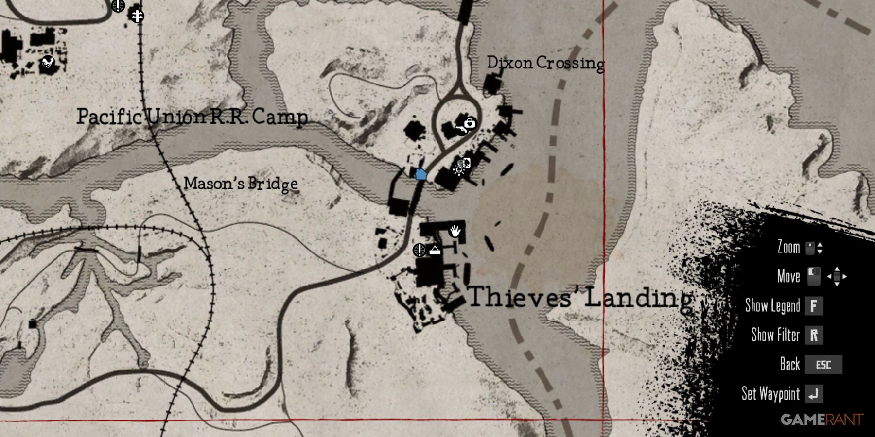 Thieves Landing in Red Dead Redemption