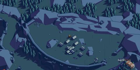 Showcasing multiple Residential Structures in Thronefall