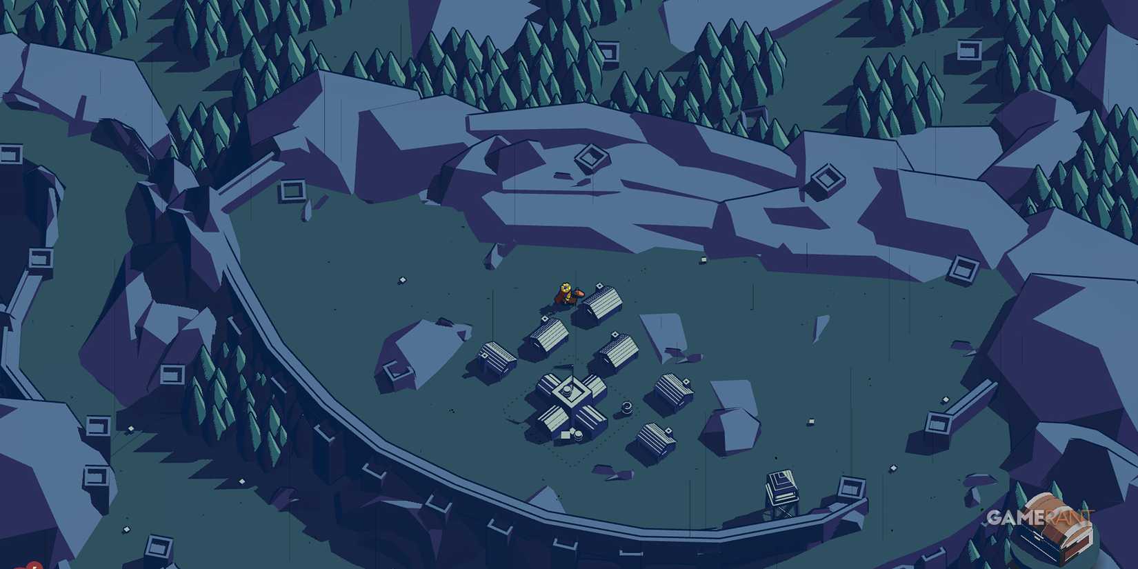 Showcasing multiple Residential Structures in Thronefall