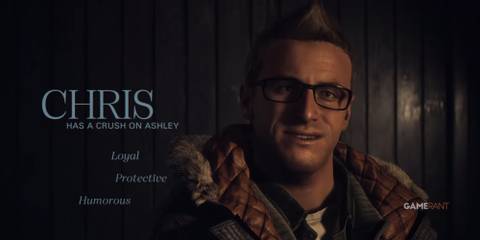 Until Dawn Chris Intro