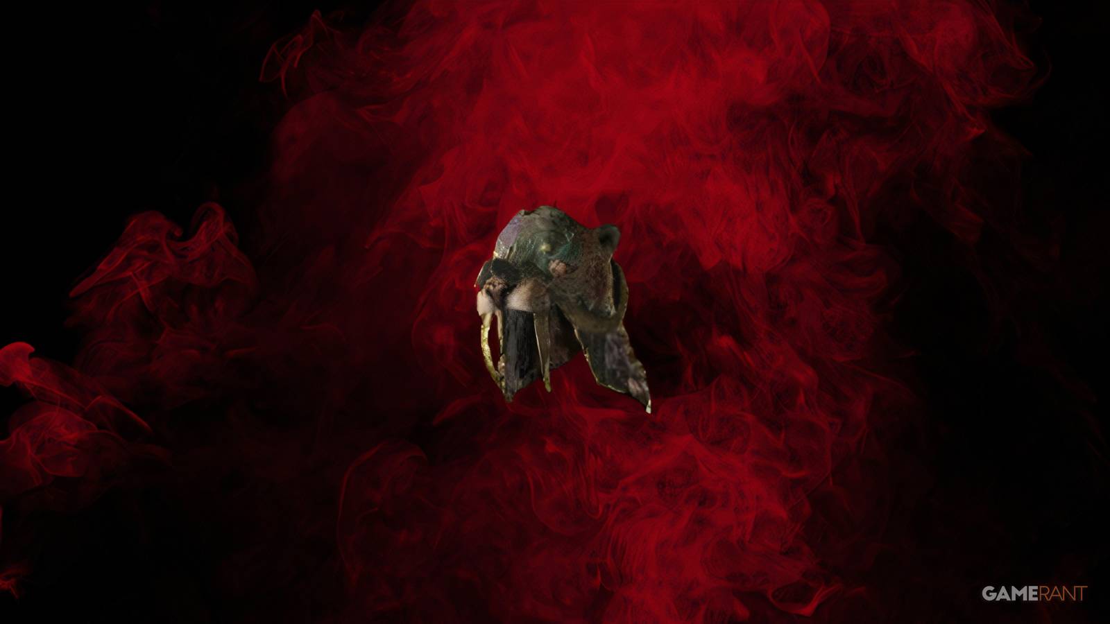 loyalty's mantle item on a red and black background