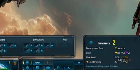 Upgrade Commerce In Sins Of A Solar Empire 2