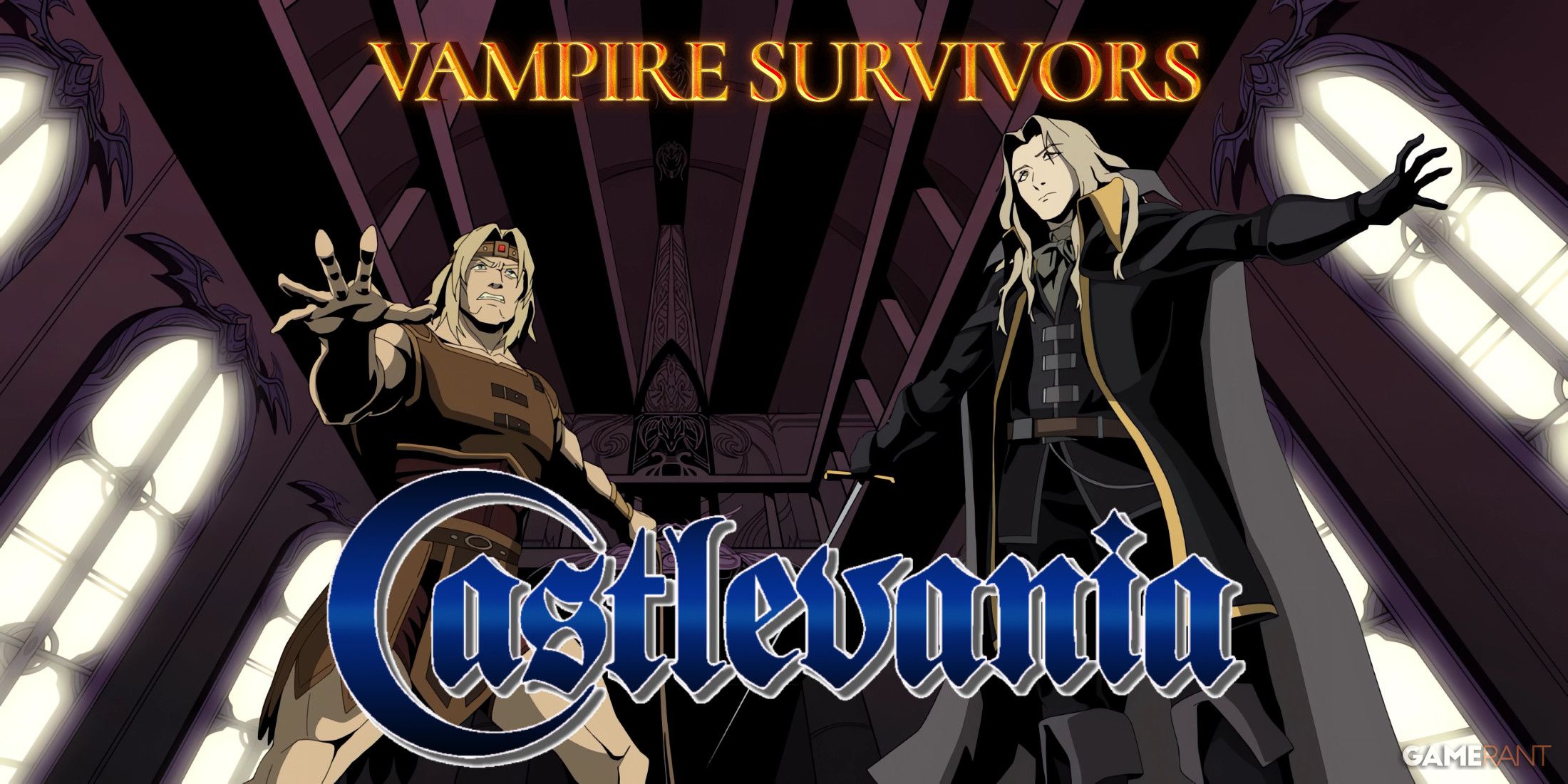 vampire survivors dlc new castlevania game