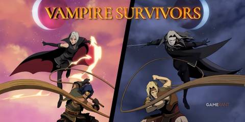 vampire survivors dlc new castlevania game