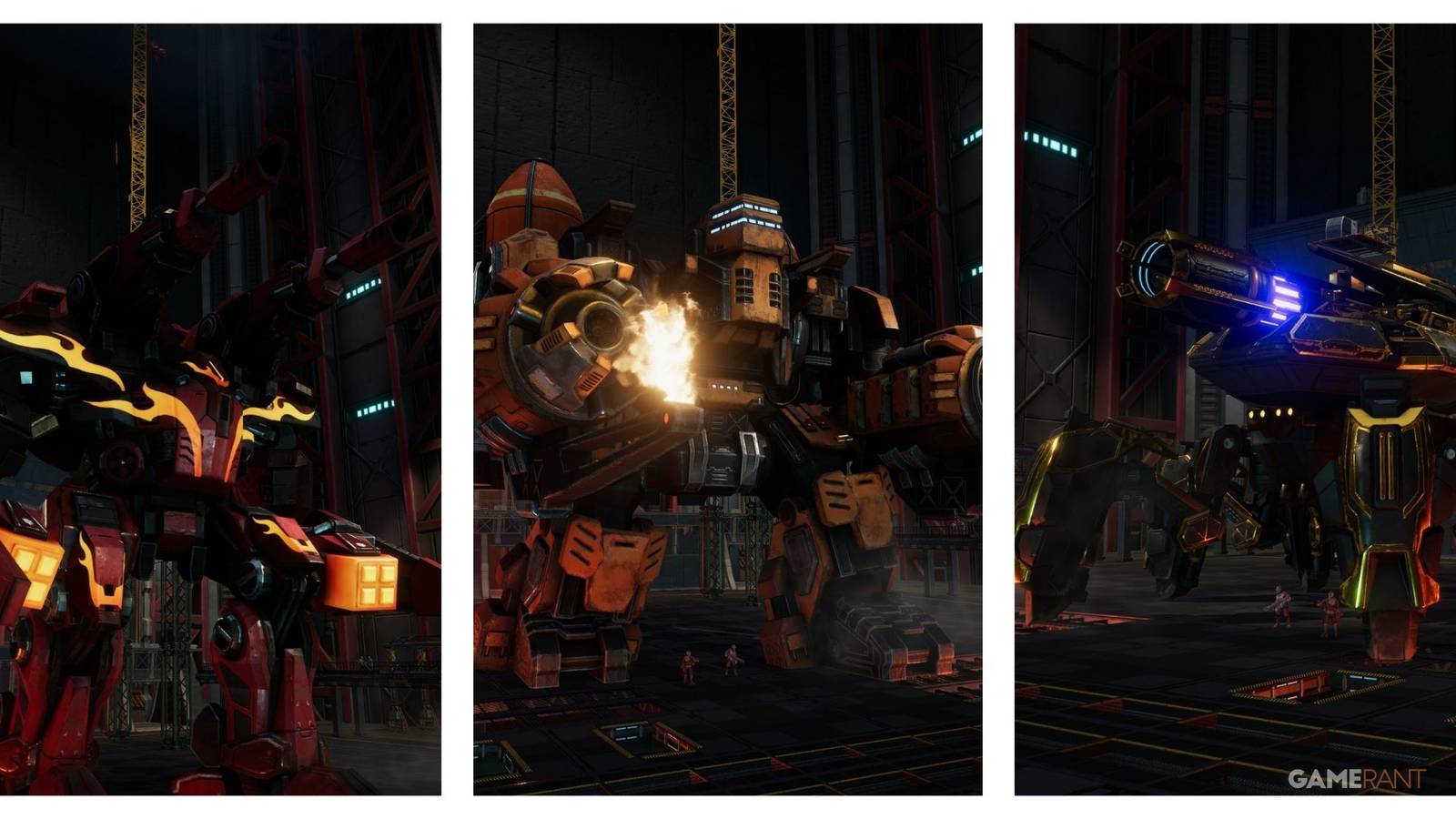 Vulcan, Fortress and Scorpion in Mechabellum