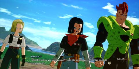 What if from Dragon Ball Sparking Zero, Androids 16, 17, and 18 prepare for another round of battle