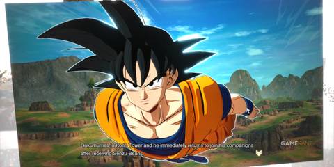 What if from Dragon Ball Sparking Zero, Goku rushes to Korin Tower after receiving Senzu Beans