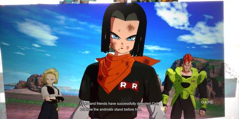 What if from Dragon Ball Sparking Zero, the androids face Goku and friends after Cell's defeat