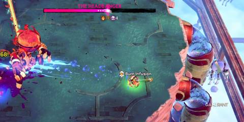 Windblown Headbanger Distance Attack