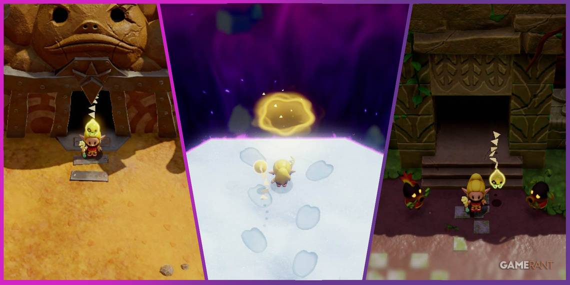 Zelda Echoes of Wisdom guía definitiva: ¿Cuál es el primer templo que debes elegir para ganar fácil?