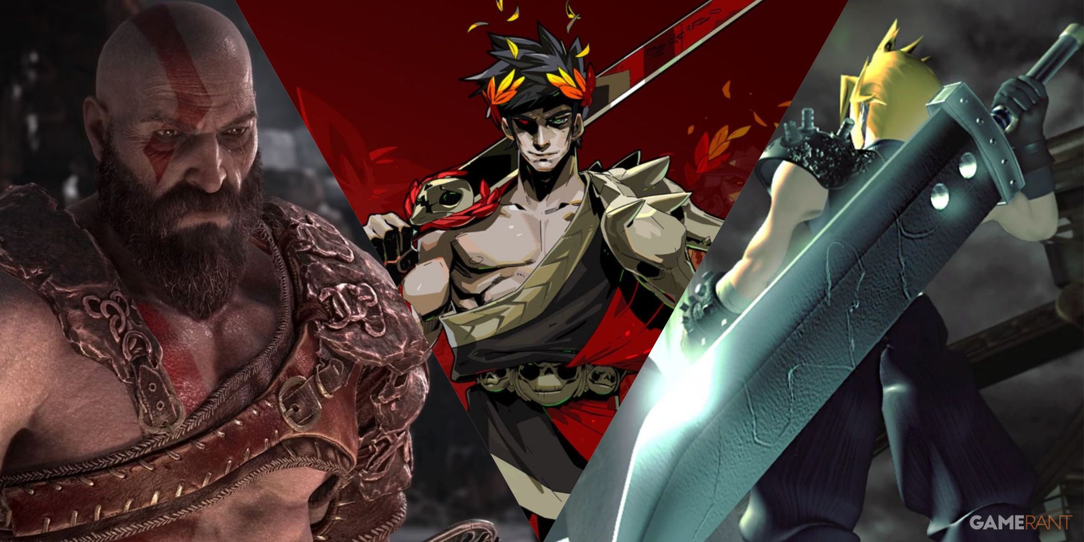 Kratos, Zagreus and Cloud