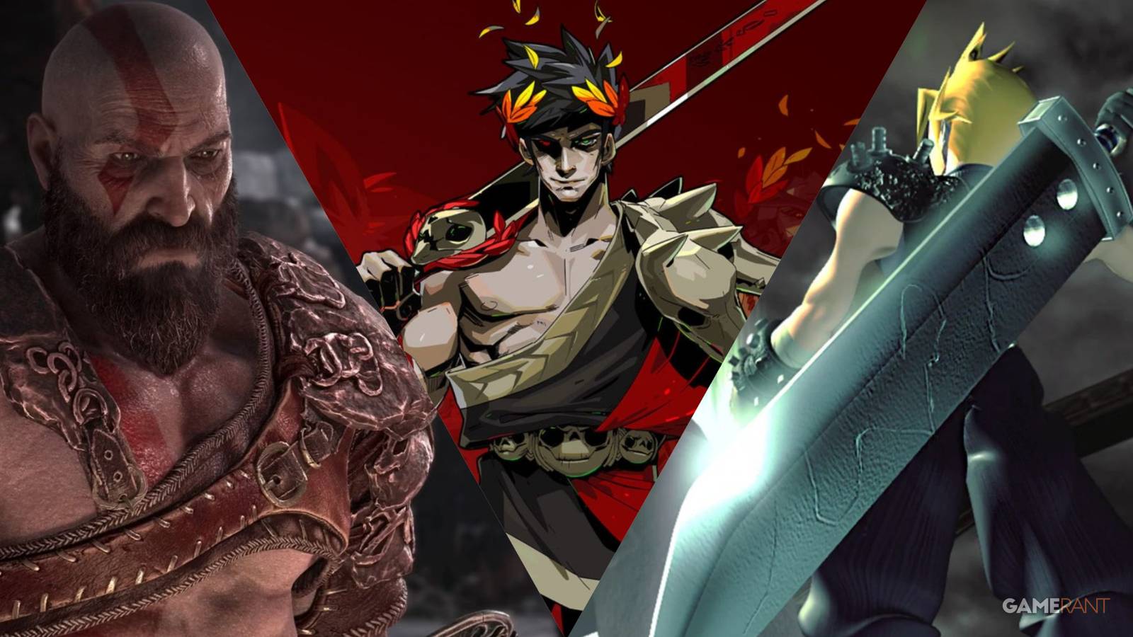 Kratos, Zagreus and Cloud