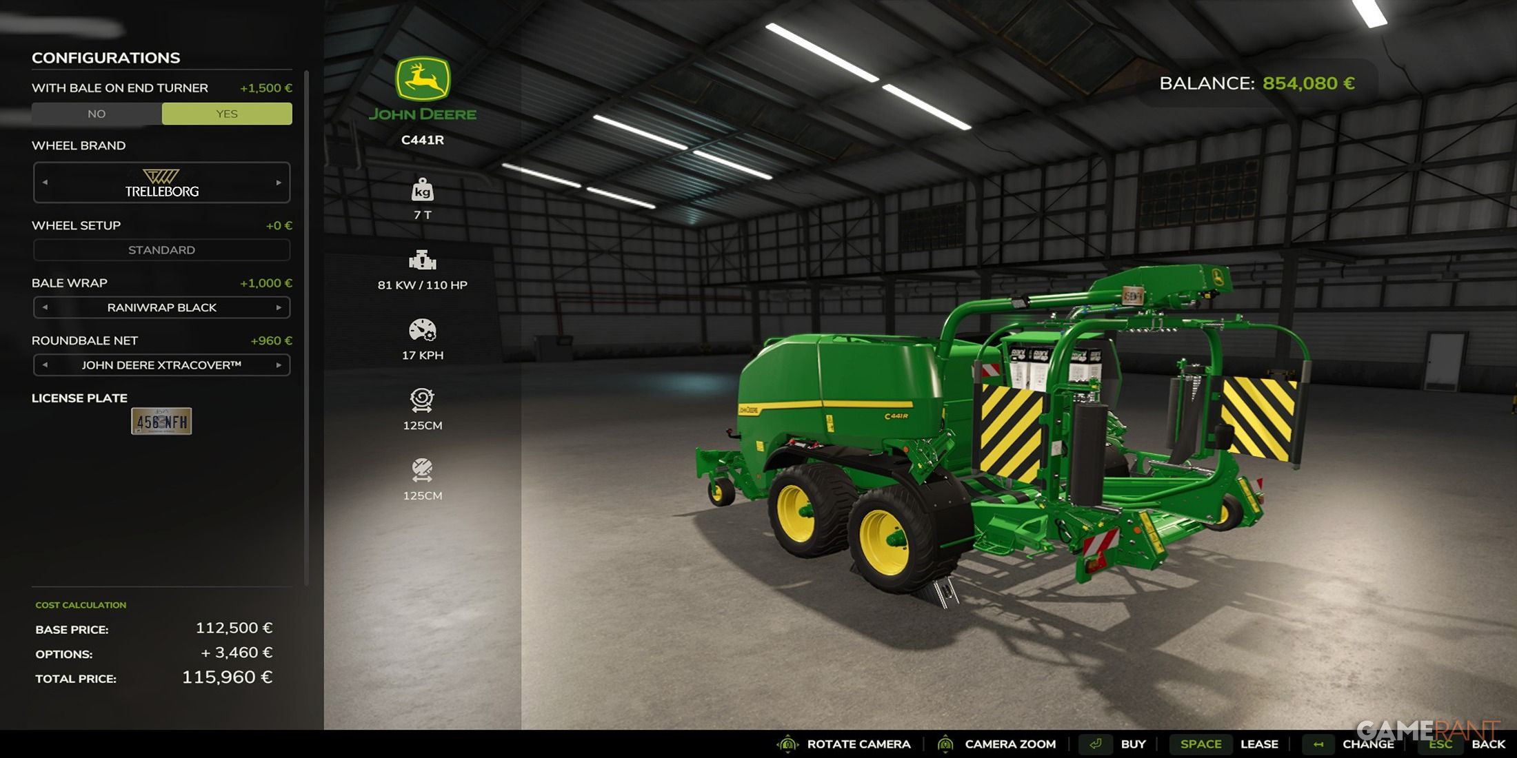 A Baler And Wrapper In Farming Simulator 25