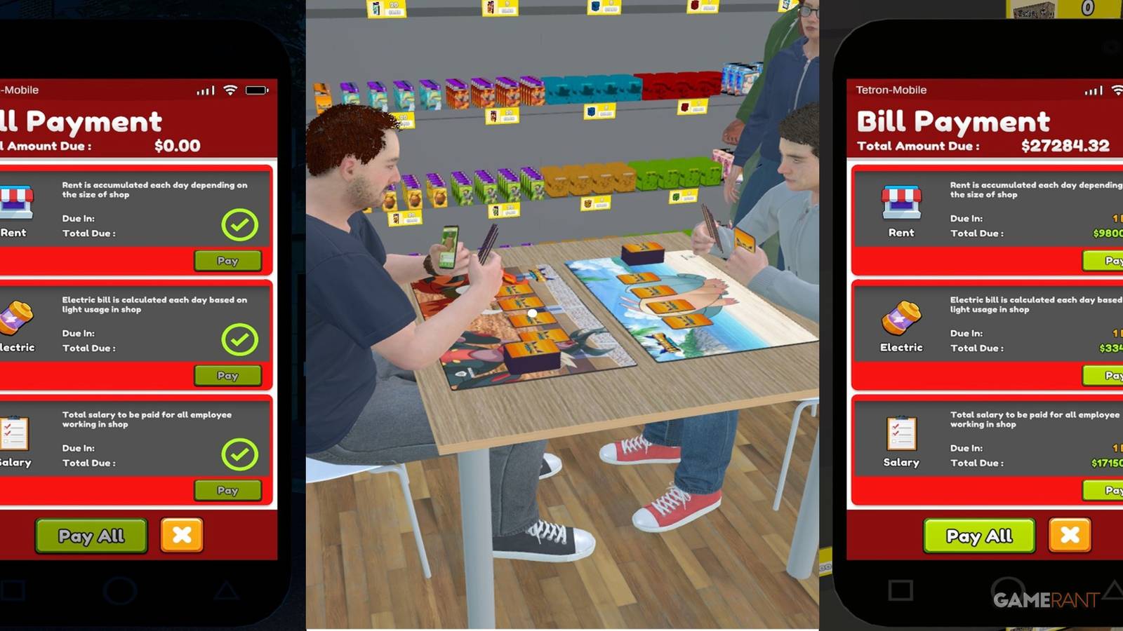 A Guide To Paying Bills In TCG Card Shop Simulator