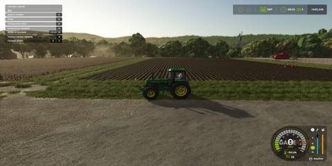 A Plowed Field In Farming Simulator 25