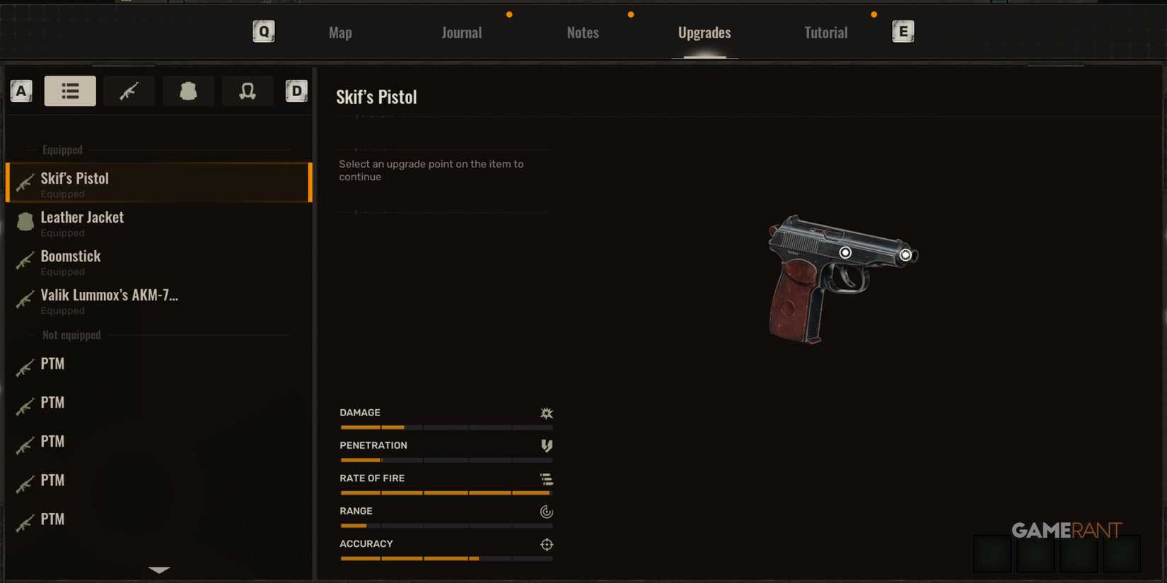 A reliable starter pistol for accurate shots in the early game of S.T.A.L.K.E.R. 2