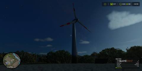 A Wind Turbine In Farming Simulator 25