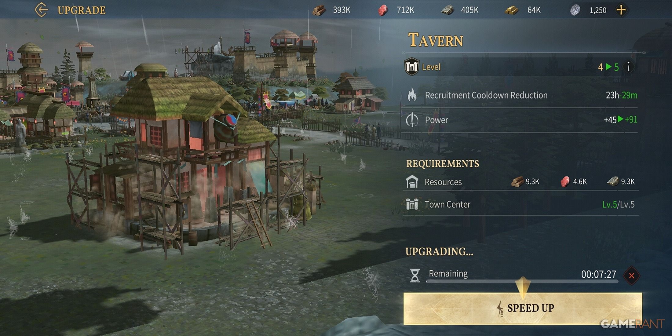 Age Of Empires Mobile, Build Times