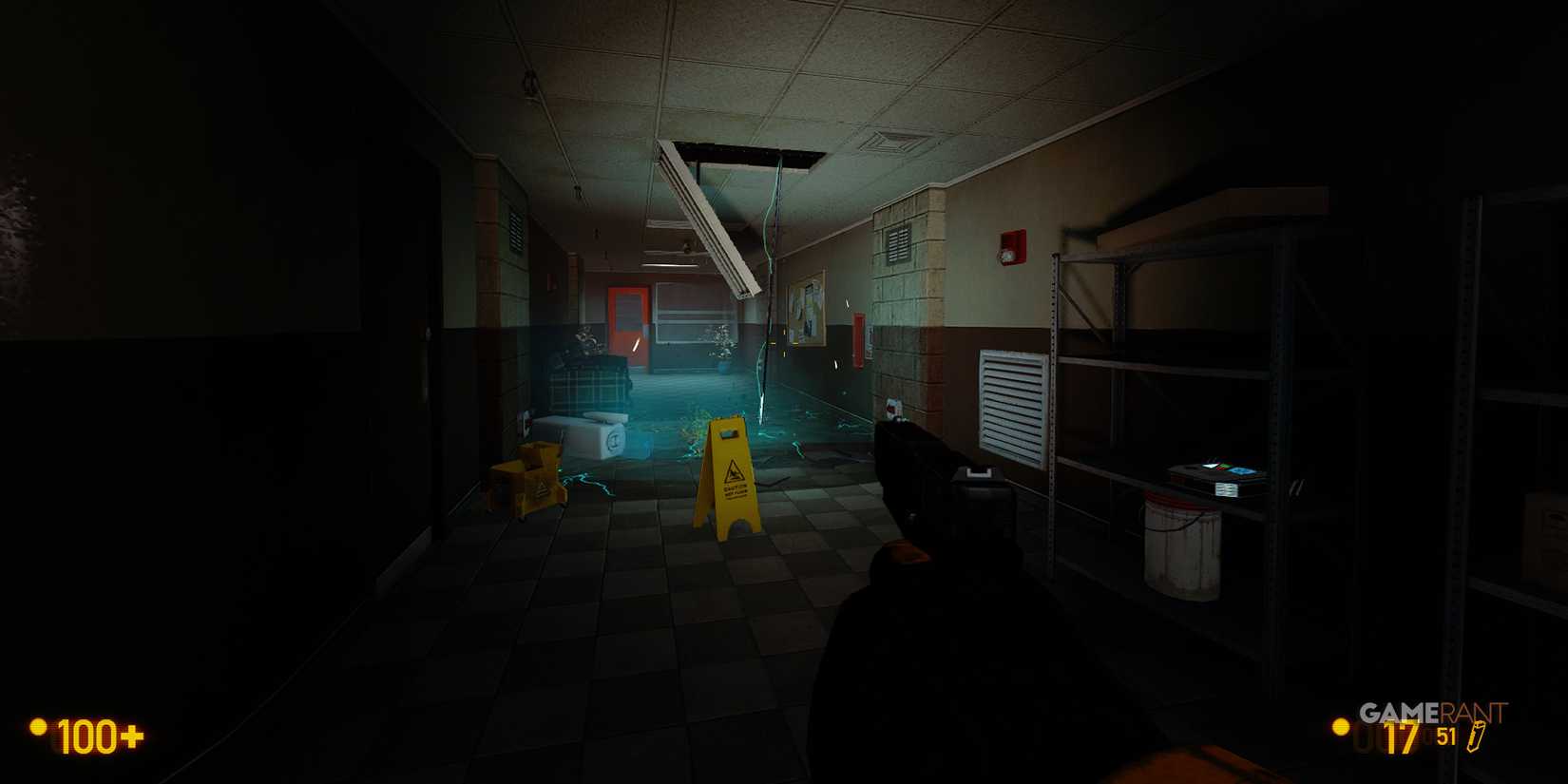 Showcasing the Office Complex level in Black Mesa