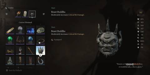 Black Myth Wukong Beast Buddha Curio