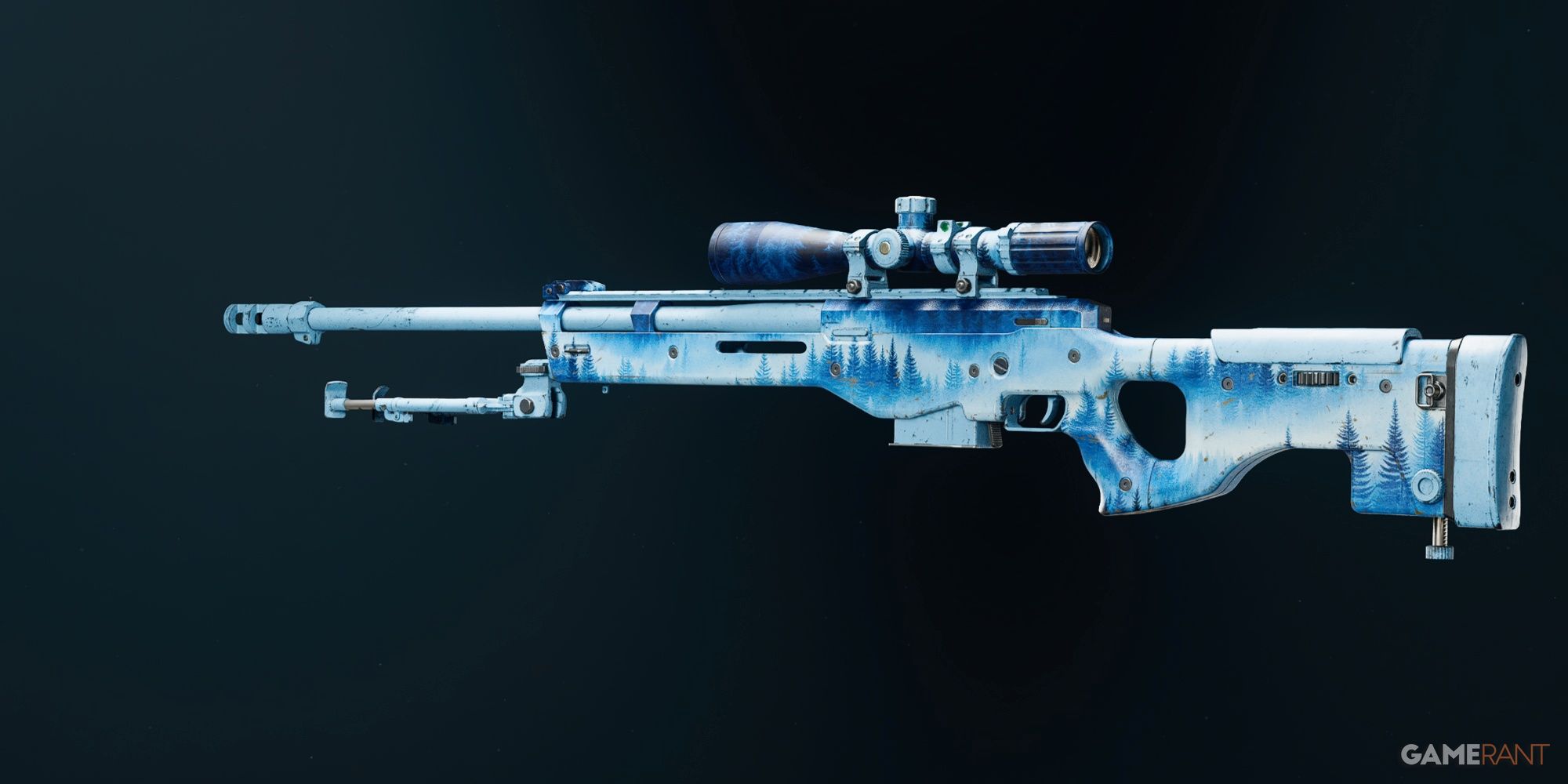 Black Ops 6 LW3A1 Frostline Permafrost Camo