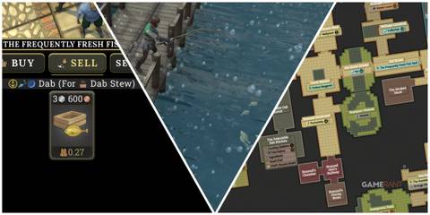 Brighter Shores Shop, Passive Fishing, Map