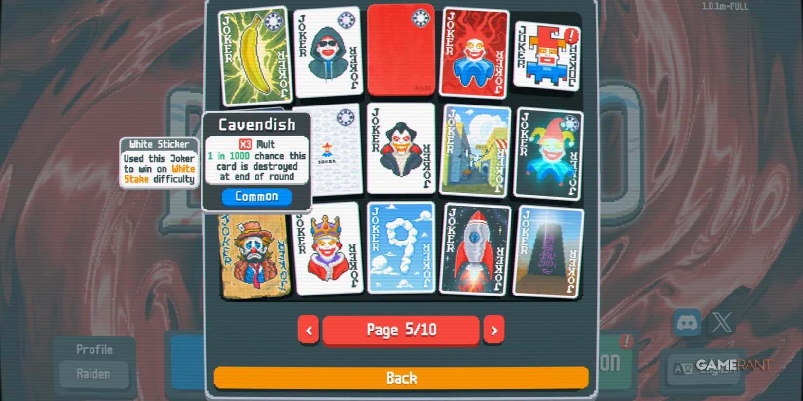 Cavendish-Balatro-Card