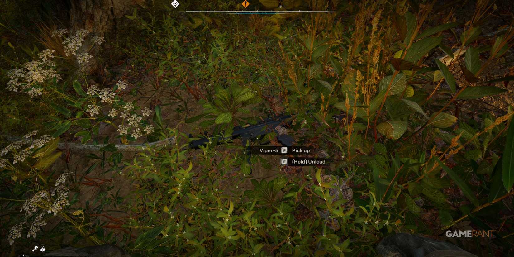 Character picking up ammo from a broken weapon in STALKER 2