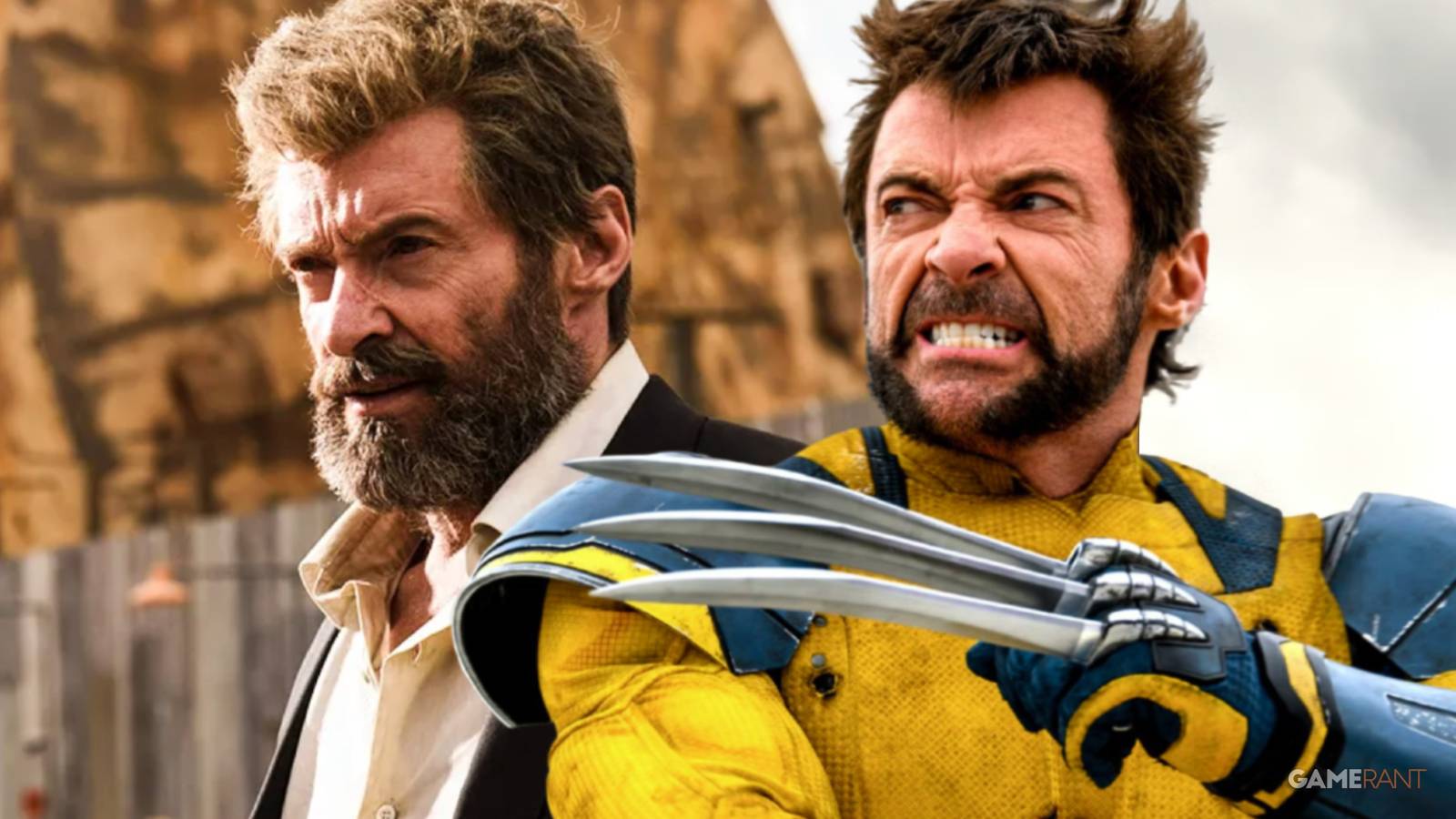 hugh jackman as logan in logan and deadpool & wolverine