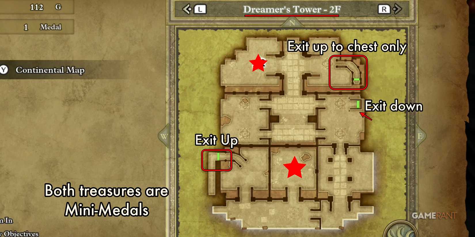 DQ3-Dreamers-Tower-2F-Map