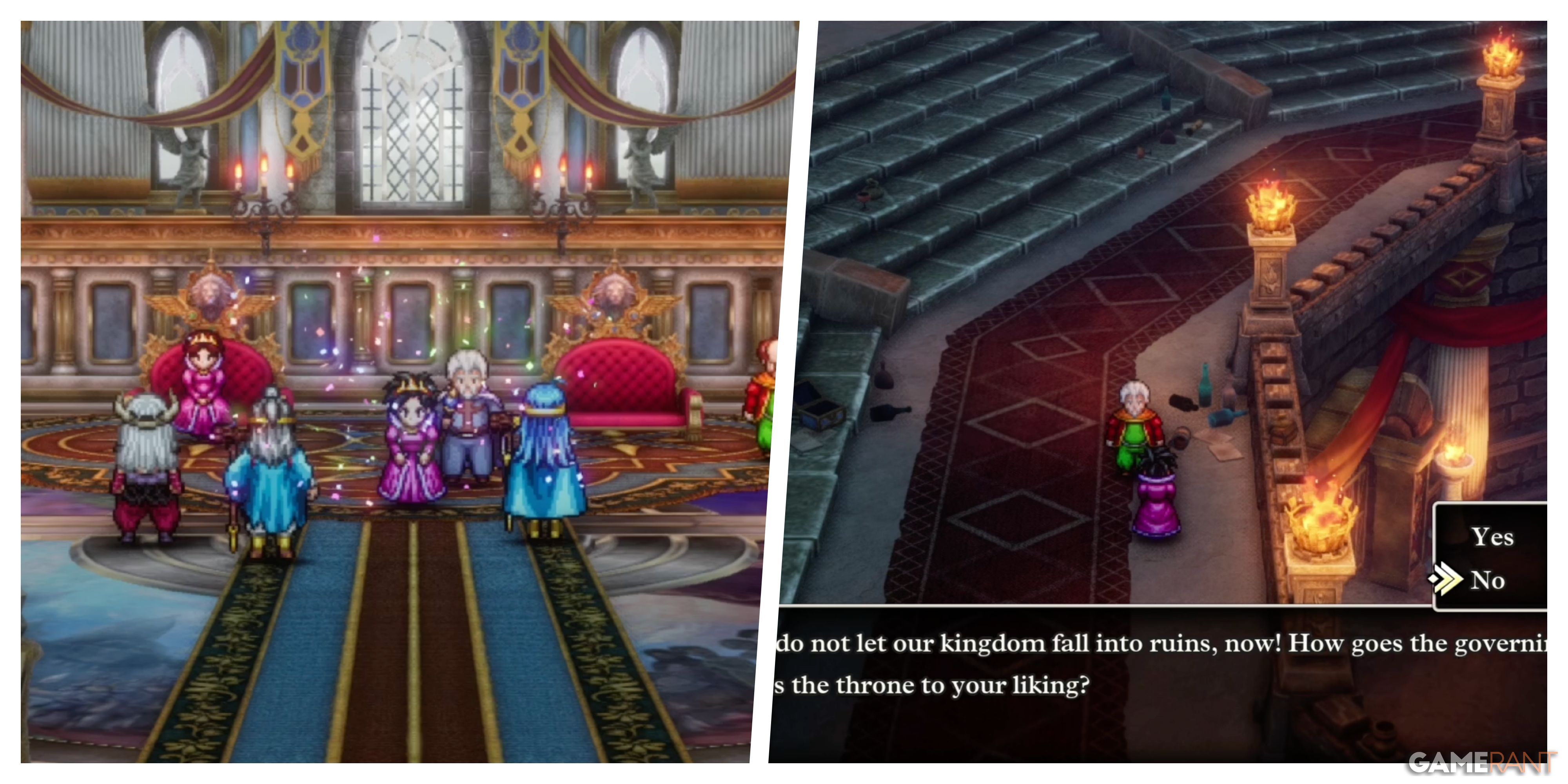 Where to Find the King of Romaria in Dragon Quest 3 Remake