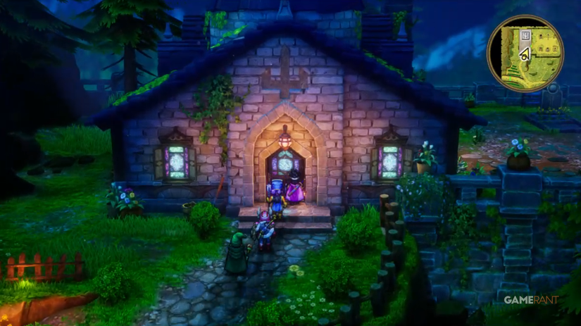 dragon quest 3 remake church