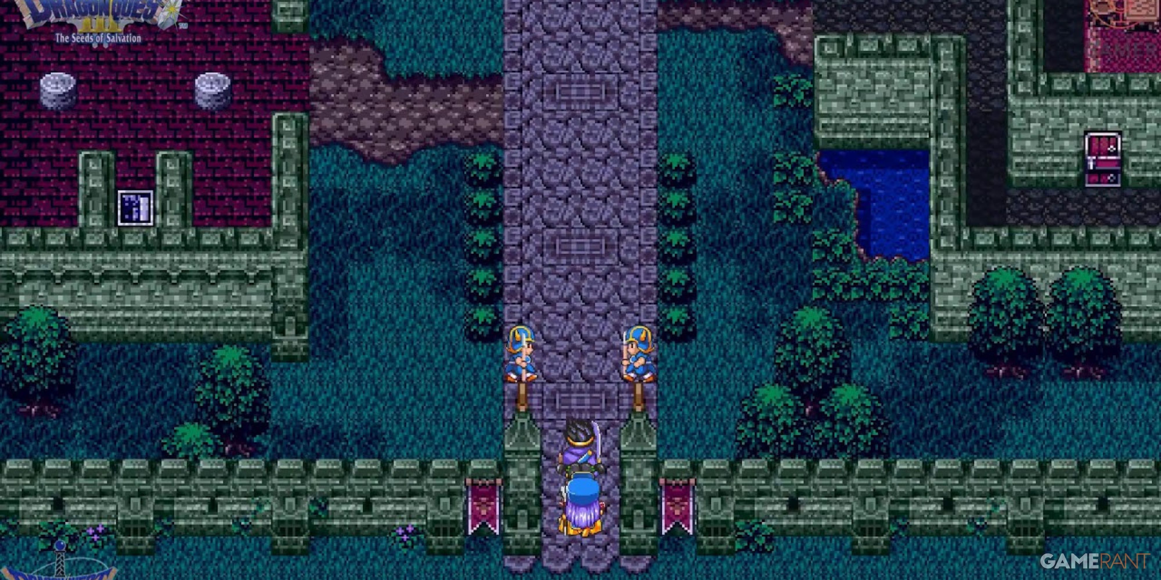 Dragon Quest 3 town gate