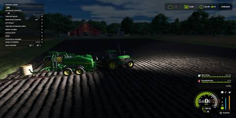 Dropping A Bale In Farming Simulator 25