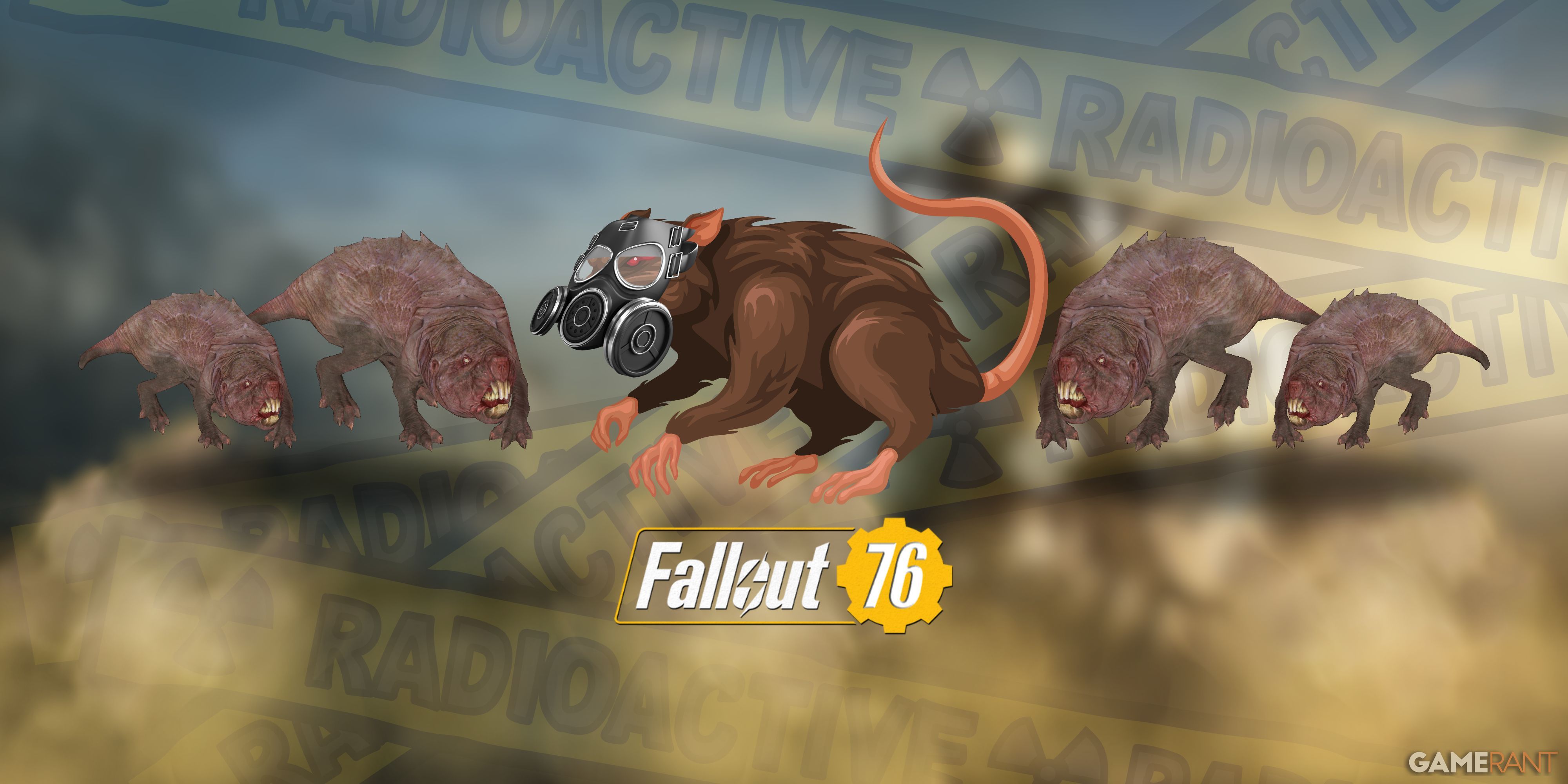 mole rats in fallout 76.