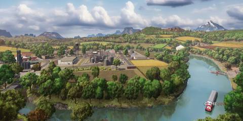 Farming Simulator 25 Farm Overview Screen