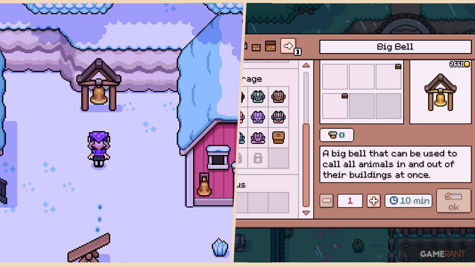 fields of mistria how to get big bell feature image