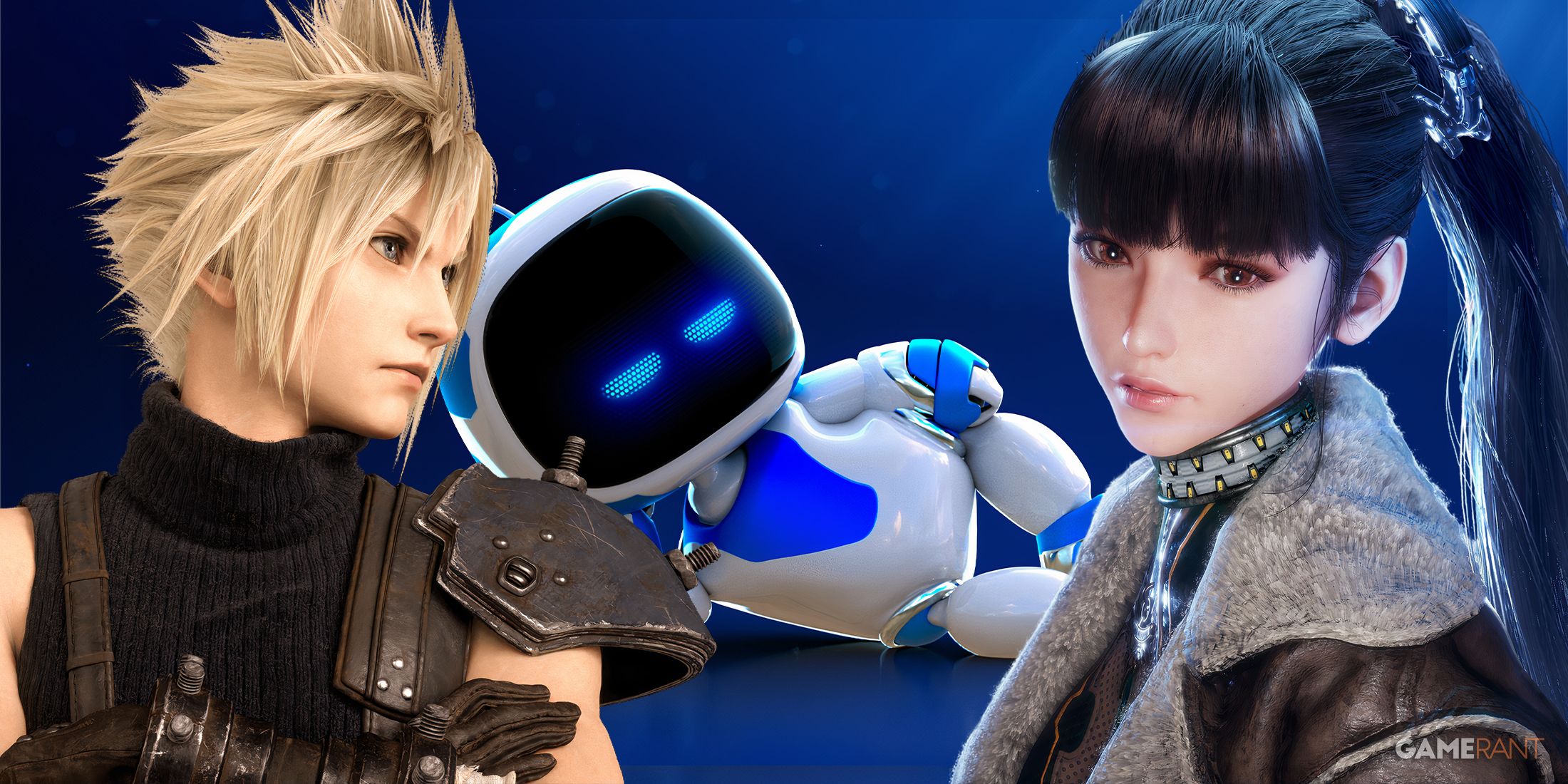 Final Fantasy 7 Rebirth Astro Bot and Stellar Blade