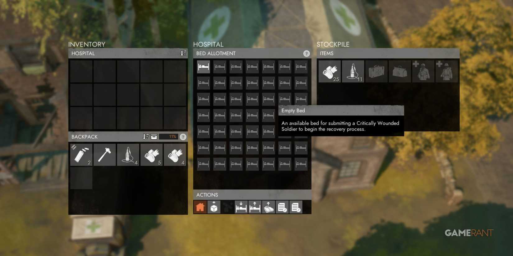 Foxhole Medic Hospital