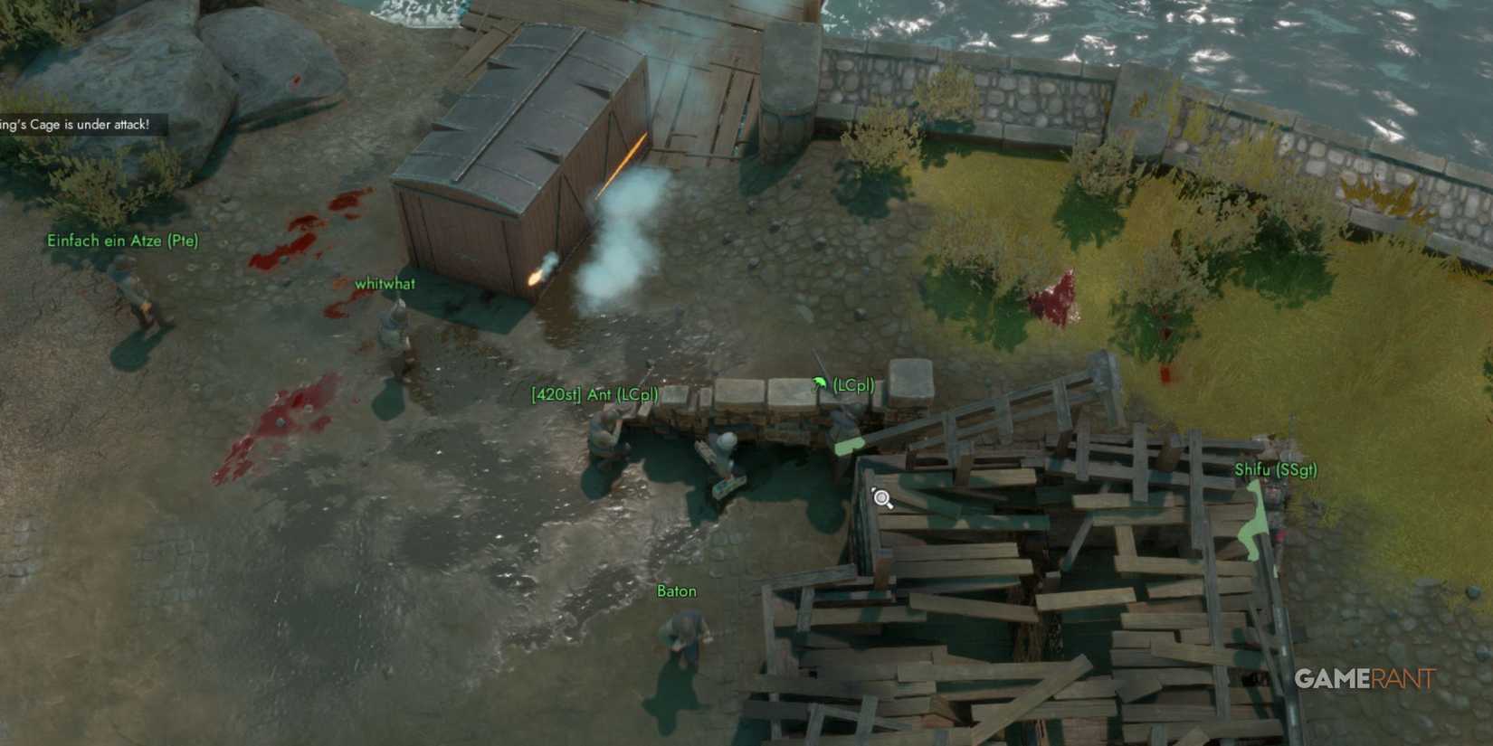 Foxhole Medic In Frontline