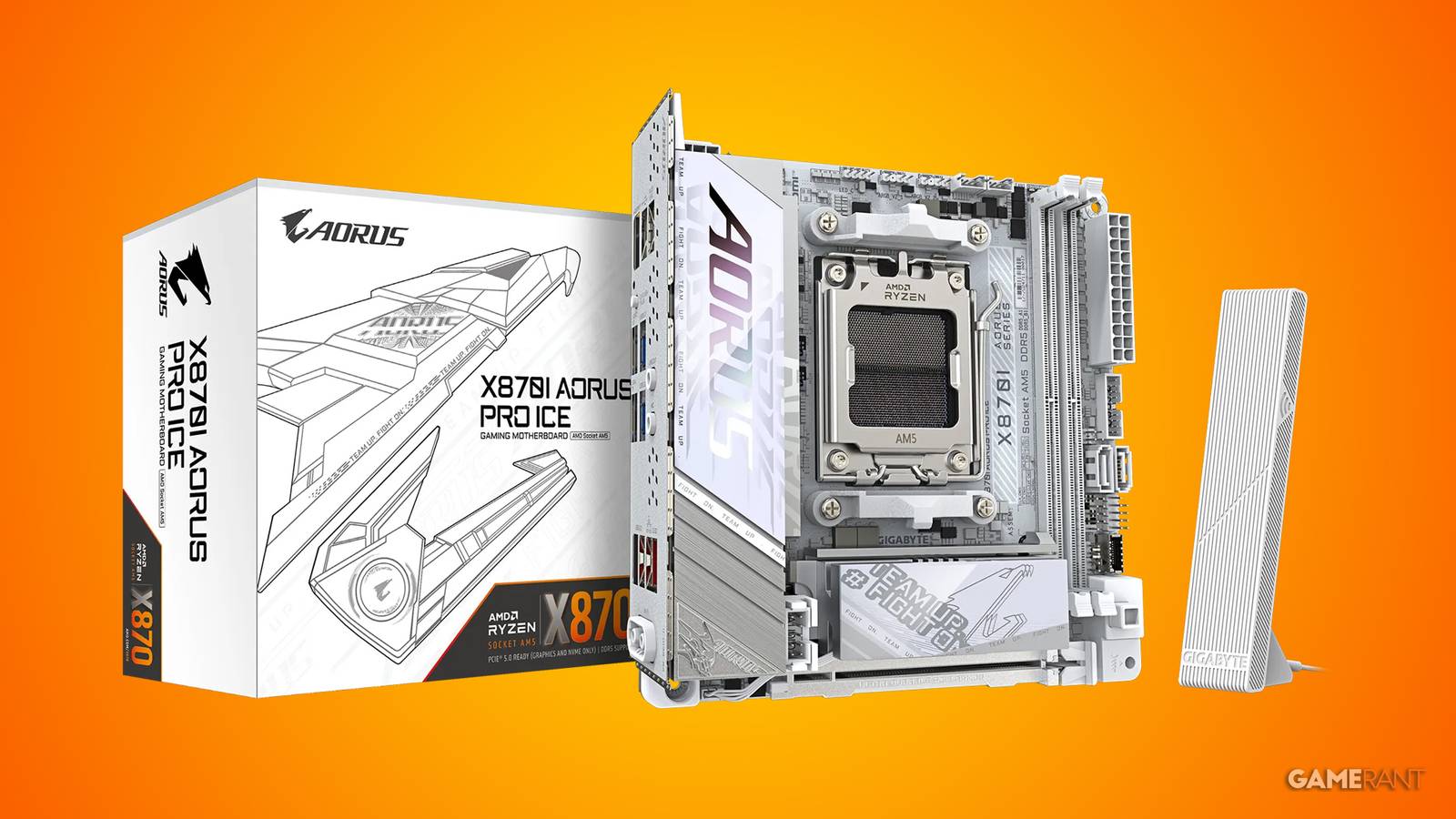 Gigabyte Launches X870I Aorus Pro Ice, The Only Other mini-ITX X870 Motherboard Alongside Asus
