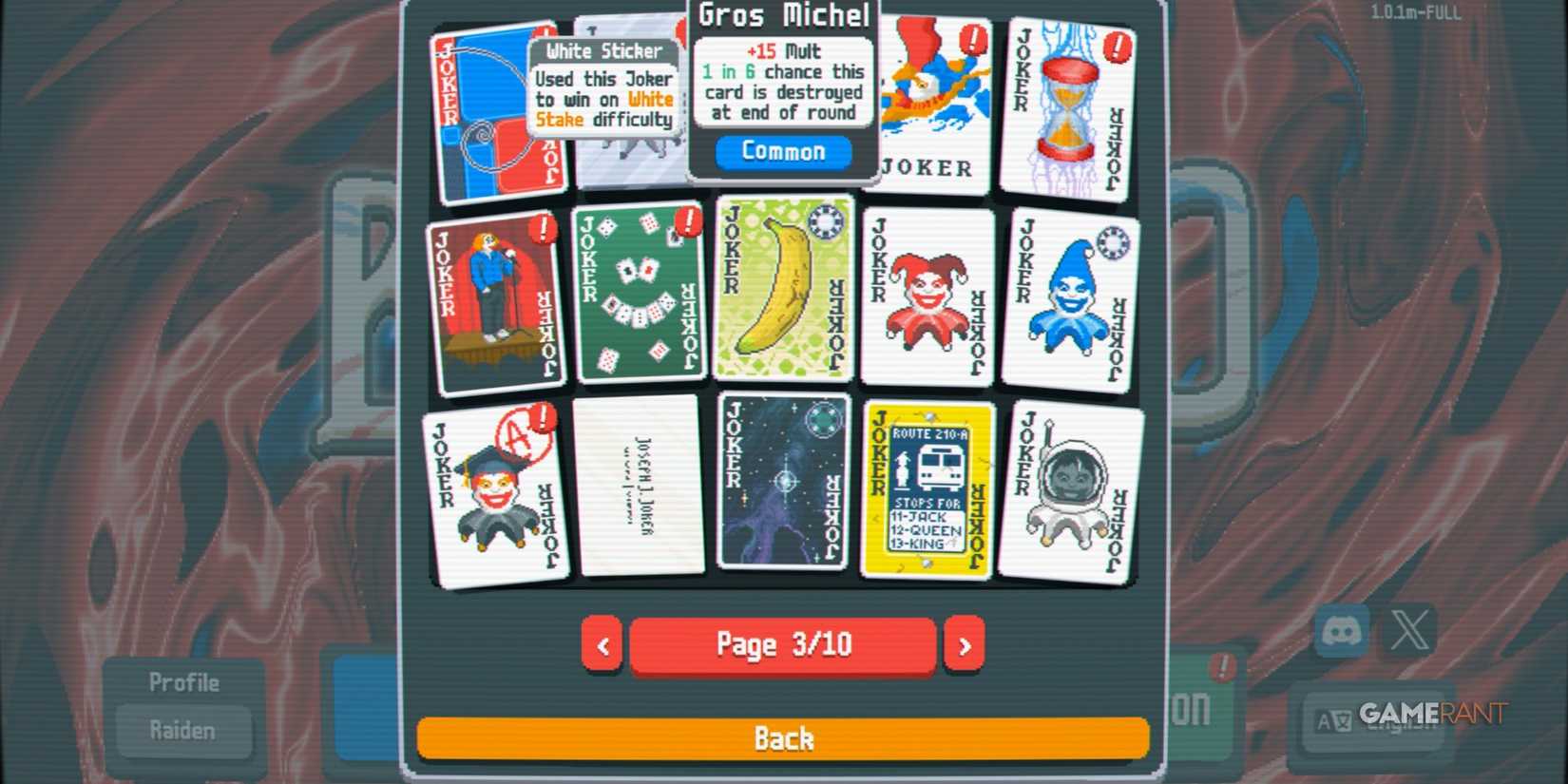 Gros Michel-Balatro-Card