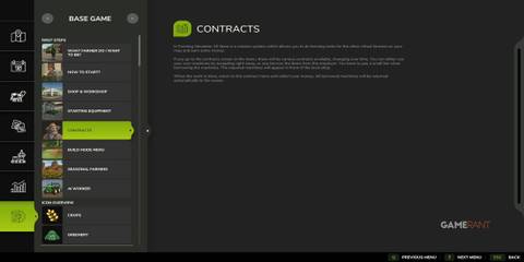 Help Menu In Farming Simulator 25
