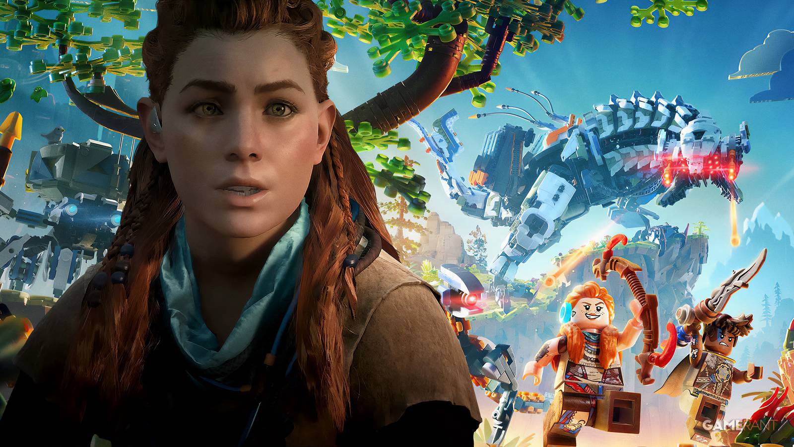 Horizon Zero Dawn Facial Animations LEGO