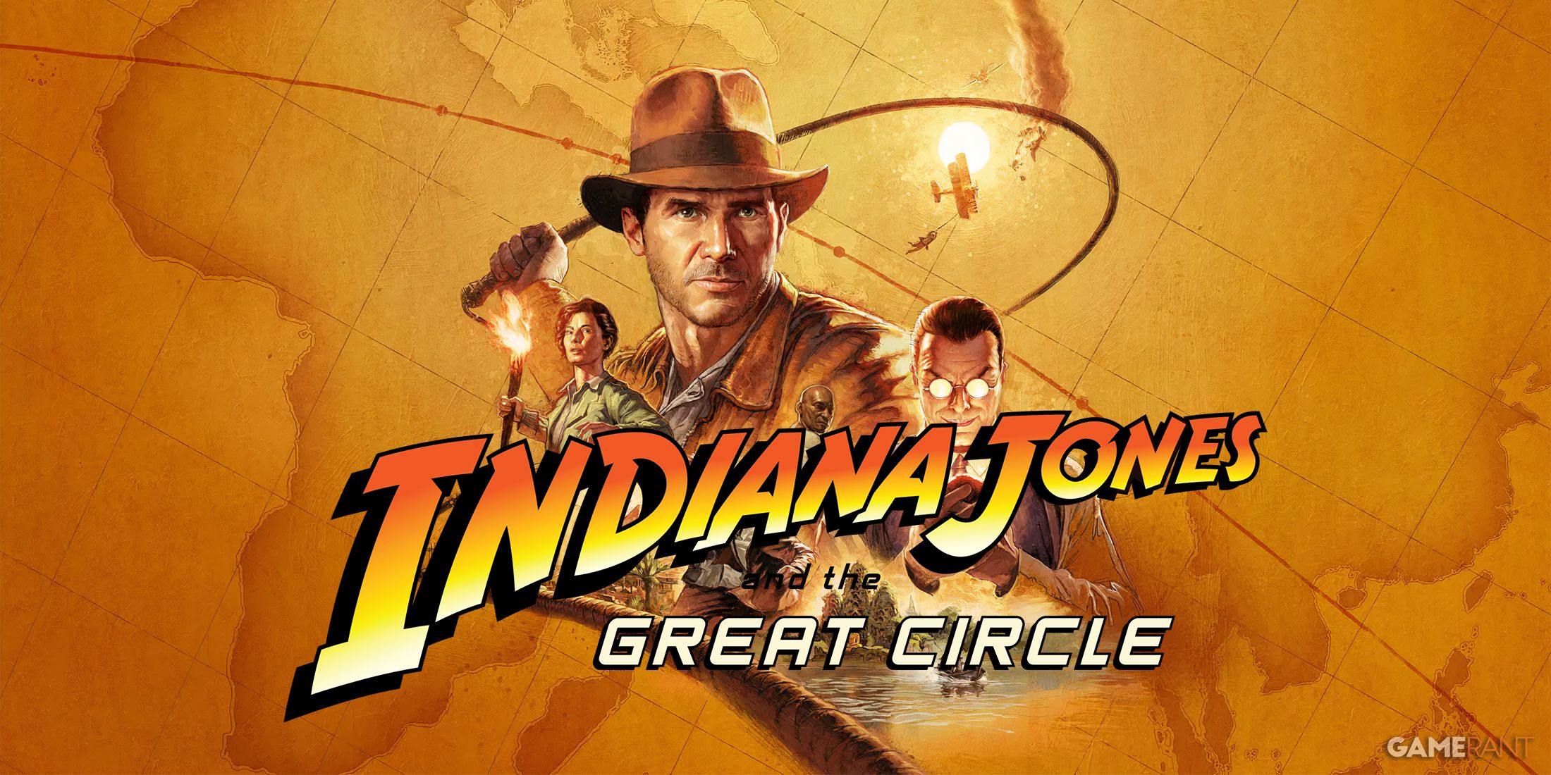 Indiana Jones and the Great Circle key art with logo