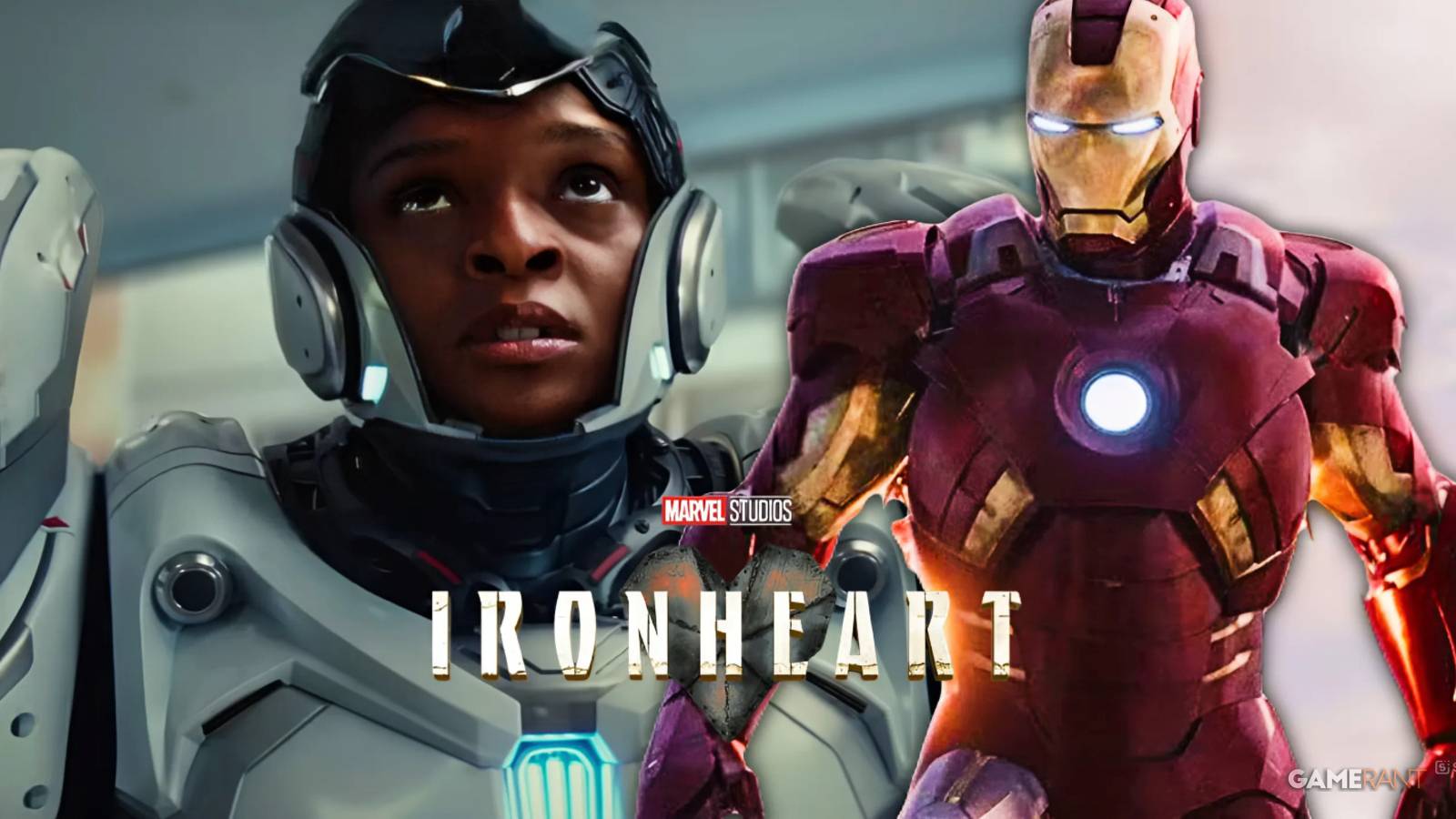 dominique thorne as riri williams in marvel's ironheart, iron man suit